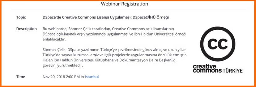 DSpace Creative Commons License Implementation : DSpace@IHU Sample