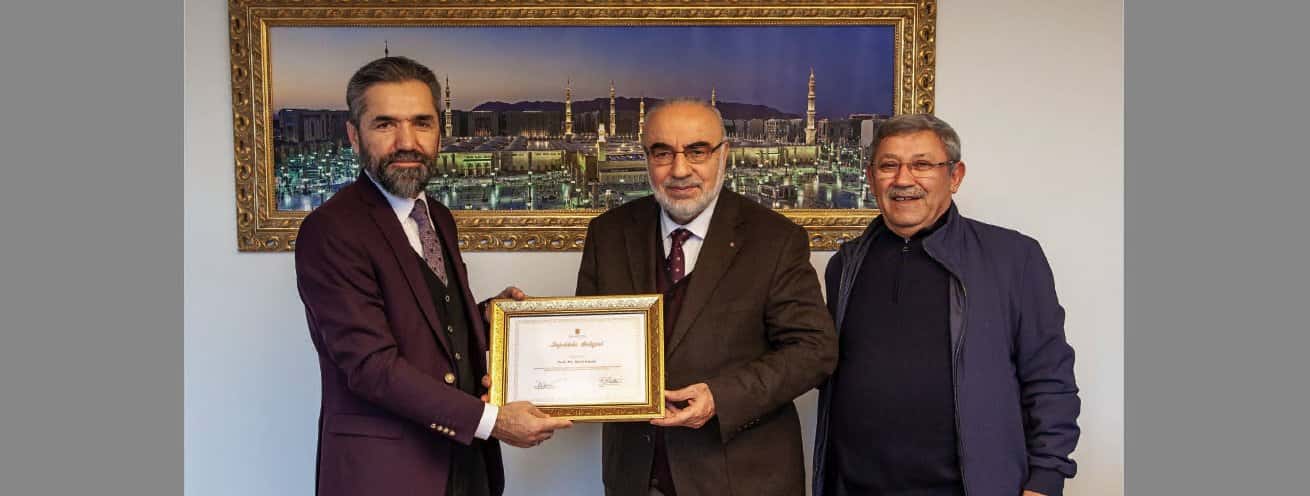 Professor Raşit Küçük Donated His Books to Our Library