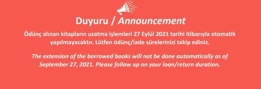 Announcement