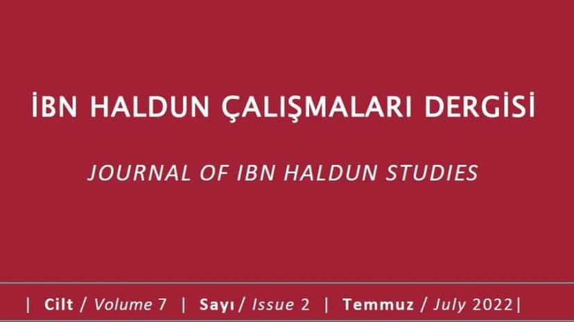 The Second Issue of the 7th Volume of Ibn Haldun Studies Journal Published