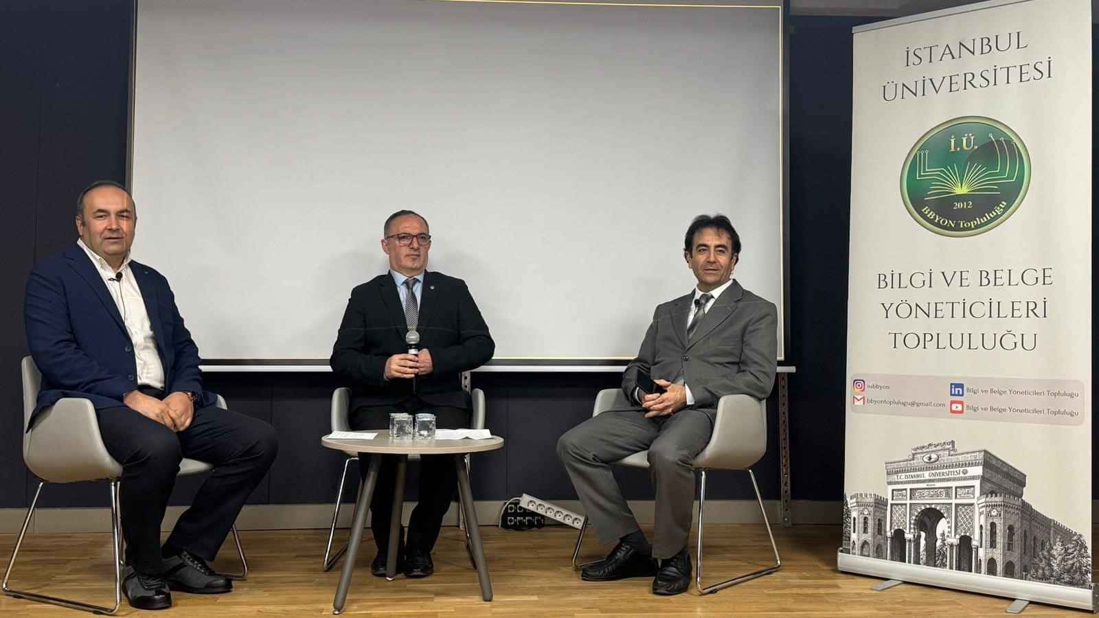 Sönmez Çelik, Director of the Library Department, Served as a Speaker at the 62nd Library Week Symposium